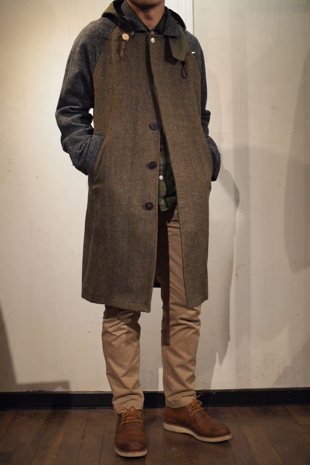 SB OVER COAT | 【正規販売店】ナイジェル ケーボン | peau de l'ours